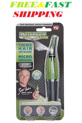 New MicroTouch Titanium MAX Lighted Personal Hair Personal All In One Trimmer  • $14.40