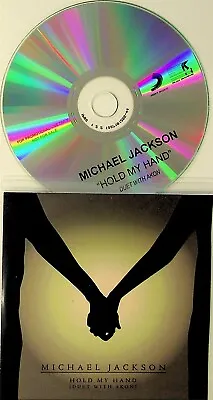 Michael Jackson -Hold My Hand (Duet With Akon) 1 Track PROMO CD -2010 • $9.93