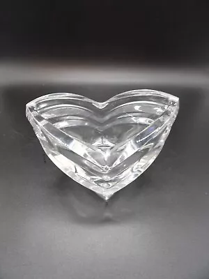 Mikasa Art Deco Heavy Crystal Votive Candle Holder/Candy Dish Germany • $16