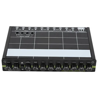 1pc Car Mobile Audio Stereo EQ Equalizer With 7 Band⊹ • £50.21