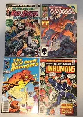 Marvel Feature 1 1st Red Sonja Marvel Super Heroes 14 Kung Fu Inhumans 9 Lot • $14