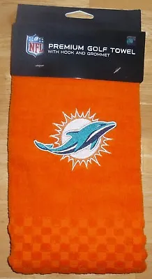 NFL Embroidered Tri-fold Towel - Miami Dolphins Golf  • $29.50