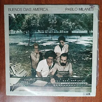 Pablo Milanes – Buenos Dias America [1988] Vinyl LP Folk Pop Nueva Trova Areito • $18.98