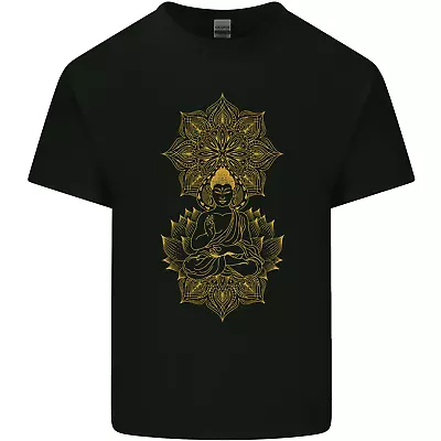 £7.99 • Buy Mandala Buddha Art Mens Cotton T-Shirt Tee Top