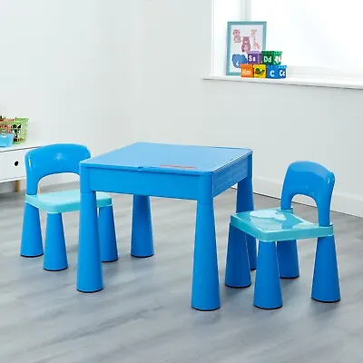 Kids Activity Table And Chairs Sand Water Construction Play • £64.49