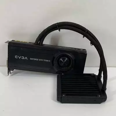 EVGA GeForce Titan X 12GB GDDR5 HYBRID GAMING Graphics Card 12G-P4-2992-KR • $169.99