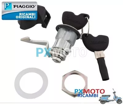 Original Piaggio Top Case Lock Kit 299676 Vespa Gts 2012-2017 • $78.67