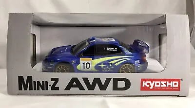 Kyosho MINI-Z AWD SUBARU IMPREZA 4WD WRC 2002 32617WR Readyset Drift • $226.01