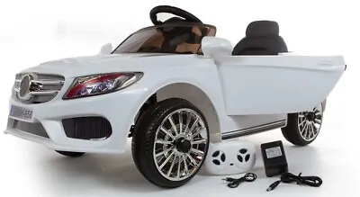 £104.95 • Buy Kids 12v C Class Style Sports Coupe Saloon Ride On Car With Remote Control White