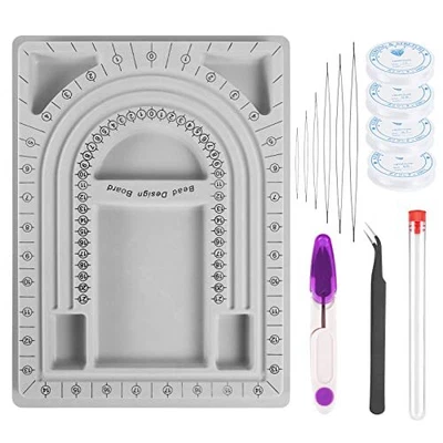 $24.09 • Buy Bead Boards For Jewelry Making Bead Measuring Board Bead Design Boards Jewelr...
