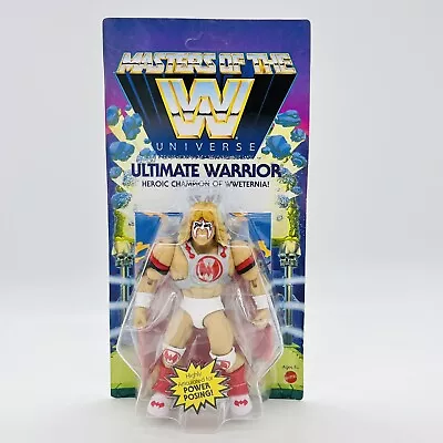 Masters Of The WWE Universe Ultimate Warrior MOTU Wrestling Action Figure 2020 • $10.99