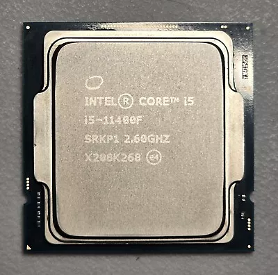 Intel Core I5-11400F 2.6GHz 6 Core LGA 1200 Desktop Processor - SRKP1 Excellent • $50