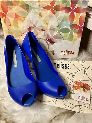 Melissa Womens Shoes Blue Size 4 • £12