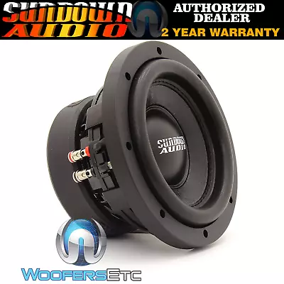 Sundown Audio Sa-6.5 Sw D4 6.5  200w Rms Dual 4-ohm Subwoofer Bass Speaker New • $119.99