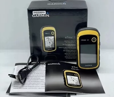 New Garmin ETrex 10 2.2 Inch Handheld GPS Receiver Bundle. • $119.99