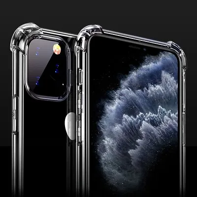 $10.44 • Buy 3IN1 [Shatter/Scratch/Shockproof] Glossy Clear Case For IPhone 11 Pro Max XS XR