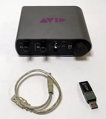 AVID MBOX MINI 3 AUDIO RECORDING INTERFACE 9310-65060-00 W/ USB 2 CABLE W/ ILOK • $83.17