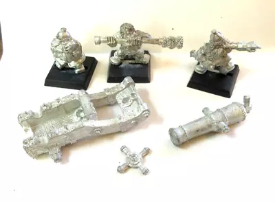 Warhammer AOS Dwarf Metal Cannon Unpainted (no Wheels) • $49.99