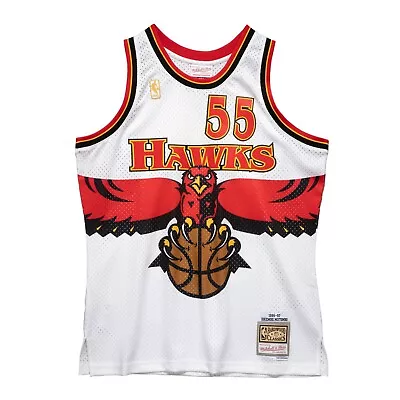 Dikembe Mutombo Atlanta Hawks Mitchell & Ness Swingman 1996 Jersey-White • $134.99