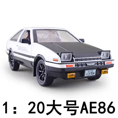 Initial D Large Trueno Ae86 1:20 Die-Cast Model Car Toy Sound And Light Model • $42.58