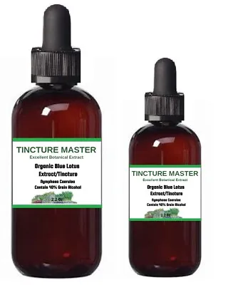 $8.75 • Buy  *Blue Lotus Extract Organic Tincture (4x Active Ingredients) Nymphaea Caerulea