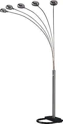 5 Adjustable Arm Arching Floor Lamp - Features A Dimmer Switch For Perfect Light • $176.17