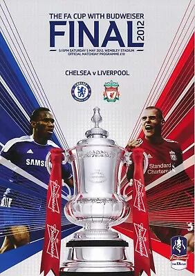 FA CUP FINAL 2012 Chelsea V Liverpool - Official Programme • £5.99