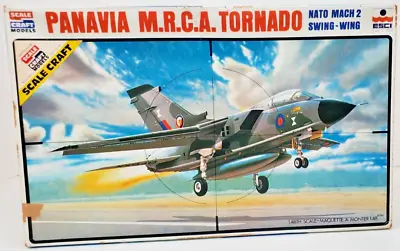 Panavia M.R.C.A. Tornado NATO Swing-Wing 1/48 Scale Craft Model Kit ESCI SC-4003 • $22.99