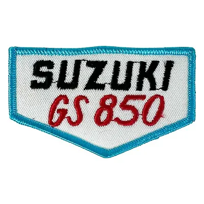 Vintage Suzuki Gs850 Motorcycle Embroidered Iron Sew Patch Coat Jacket Hat Vest • $9.95