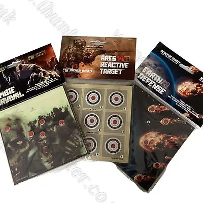 Flash & Bang  Target Mixed Treble- ARES 14/Earth Defense/Zombie  Free P& P L869 • £31.99