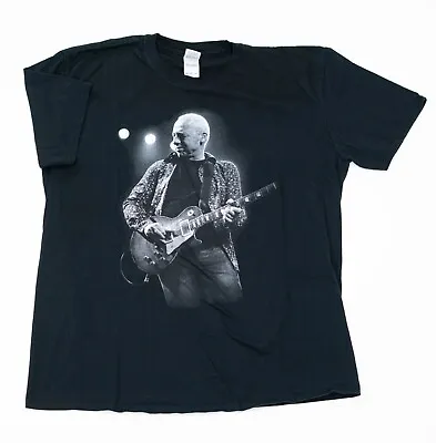 Mark Knopfler Concert Tour 2015  T-Shirt Size 2XL Mens Black Cotton 24x29.5 • $19.95