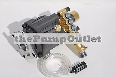 3000 PSI Axial Pressure Washer Replacement Pump 3/4  Horizontal Shaft Mi-T-M  • $154