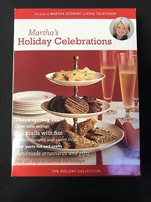 DVD: Martha's Holiday Celebrations . Good Cond. | • $11.95