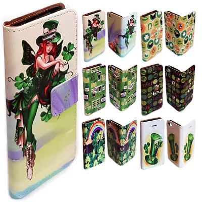 For Sony Xperia Series - St. Patrick's Day Print Wallet Mobile Phone Case Cover • $13.98