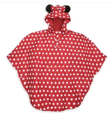 Disney Minnie Mouse Rain Jacket Coat - Girl’s Size XL/XXL - Red - NWT • $53