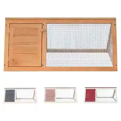 Animal Rabbit Cage Wood Bunny Run Hutch Pet Shelter House Multi Colours VidaXL • £54.99