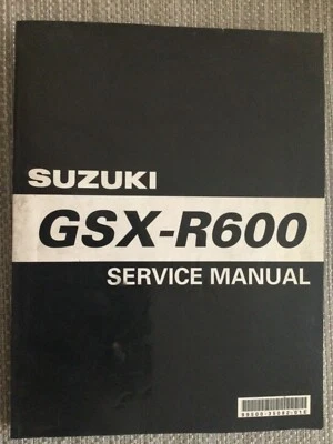 $49.99 • Buy 2001-03 Suzuki GSX-R600 GSXR600 Factory Service Manual 99500-35082-01E GSXR 600