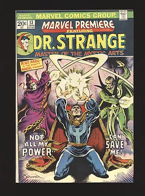 Marvel Premiere # 13 - Dr. Strange 1st Sise-Neg Brunner Cover & Art VF+ Cond. • $3