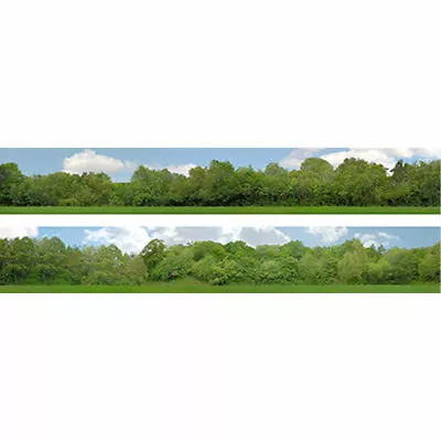 Art Printers N Gauge Trees 9  High Backscene N149A • £13.95