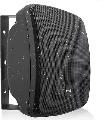 Pyle Outdoor Waterproof Patio Speaker - 5.25  2-Way 5.25 Inch 80 Watt Black  • $75.99