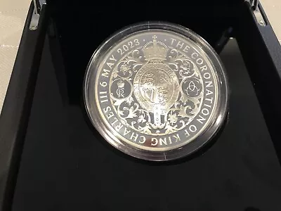 King Charles III Coronation 5oz Silver Proof Coin • $1295