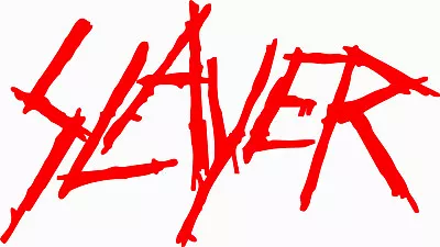 SLAYER Die Cut Vinyl Decal Sticker Thrash Metal • $2.99