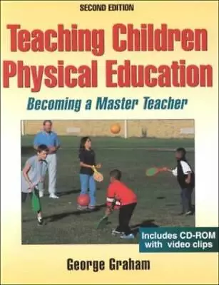 Teaching Children Physical Education: Becoming A Master Teacher (Book Wit - GOOD • $5.71