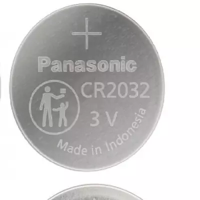 PANASONIC CR2032 X 10 Pcs LITHIUM BUTTON BATTERY GENUINE ECR2032 3v Button Cell • $15.99