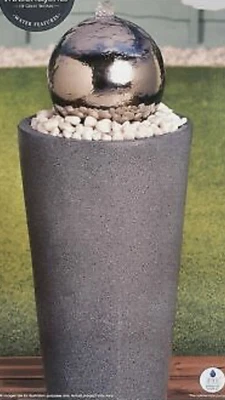 £199.99 • Buy New Stainless Steel Gazing Ball Water Feature Garden Patio Outdoor