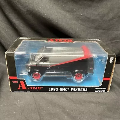 A Team 1983 GMC Vandura Van Green Light Hollywood Black Gray Mr T • $0.99