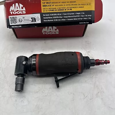 #bd150 MAC TOOLS 1/4” COLLET MEDIUM 90 DEGREE DIE GRINDER AG525AH90 • $149.95