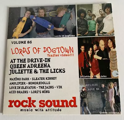 ROCK SOUND CD Vol. 86 Compilation Promo Queen Adrena Juliette & The Licks • £5.16