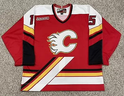 Calgary Flames Martin St Louis Authentic Pro Player Jersey Sz 52 • $400