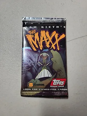 1993 The Maxx Unopened 8 Card Pack Etched-foil Sam Kieth Mr Nobody Julie Mtv • $14.99